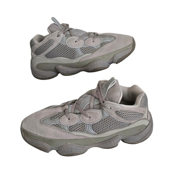 Adidas Yeezy 500 Shoes Ash Grey Mens Size 7 Womens Size 8 Sneakers GX3607